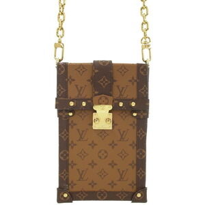 Louis Vuitton Monogram Reverse Pochette Trunk Vertical Shoulder Bag
